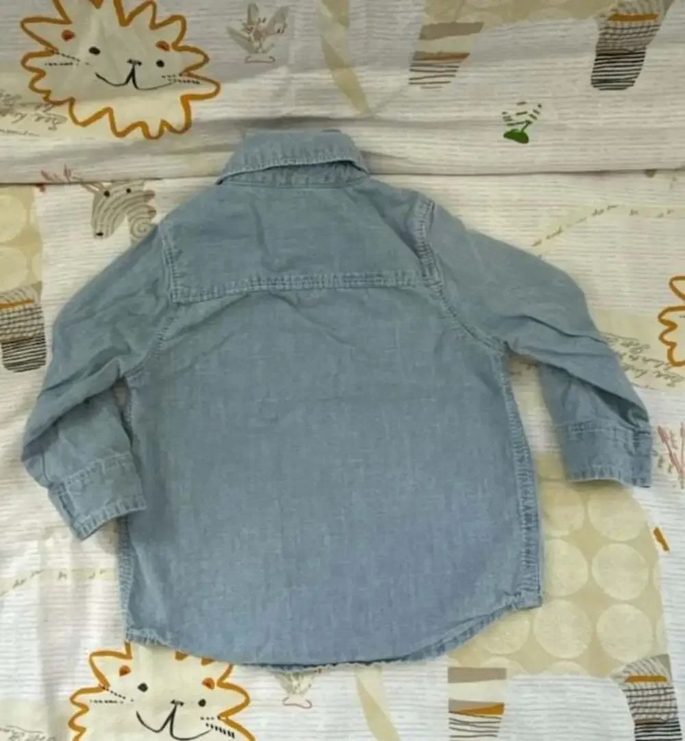 OshKosh B'gosh Light Blue Chambray Button-Front Shirt